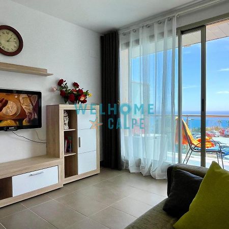 Lima Con Piscina Y Vista Al Mar Apartment Calp Exterior foto
