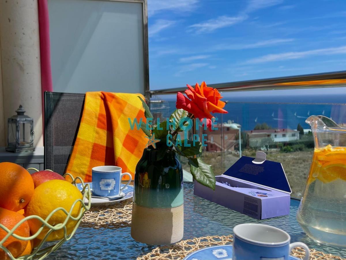 Lima Con Piscina Y Vista Al Mar Apartment Calp Exterior foto